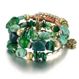 BANGLE Bohemian Beads Crystal Charms Bracelets