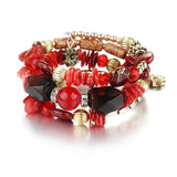 BANGLE Bohemian Beads Crystal Charms Bracelets