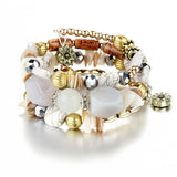 BANGLE Bohemian Beads Crystal Charms Bracelets