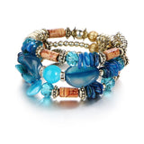 BANGLE Bohemian Beads Crystal Charms Bracelets