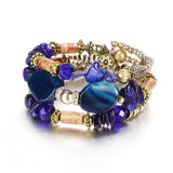 BANGLE Bohemian Beads Crystal Charms Bracelets