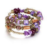 BANGLE Bohemian Beads Crystal Charms Bracelets