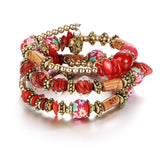 BANGLE Bohemian Beads Crystal Charms Bracelets