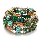 BANGLE Bohemian Beads Crystal Charms Bracelets