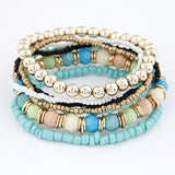 BANGLE Bohemian Fashion Jewelry MutiLayer Beads Bracelets
