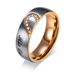 Rings Her King His Queen Couple Wedding Band