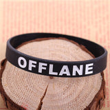 Wristband Fashion Turret Games Silicone DOTA 2 Bracelets Bangles