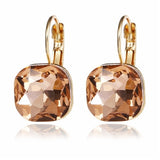 Earrings New Arrival Fashion Pink Blue Crystal For Women