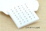 Earrings WLP pairs/set crystal Stud