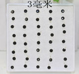 Earrings WLP pairs/set crystal Stud