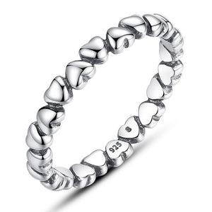 Rings Hot Sale 925 Sterling Silver 9 Styles Stackable Party Finger