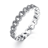 Rings Hot Sale 925 Sterling Silver 9 Styles Stackable Party Finger
