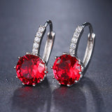Earrings Fashion 10 Colors AAA CZ Element Stud