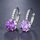 Earrings Fashion 10 Colors AAA CZ Element Stud