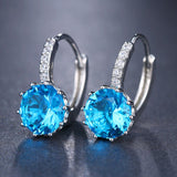 Earrings Fashion 10 Colors AAA CZ Element Stud