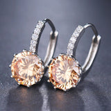 Earrings Fashion 10 Colors AAA CZ Element Stud