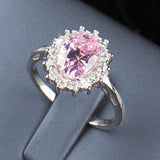 Rings 2.0Ct Fasion Real Solid 925 Sterling Silver