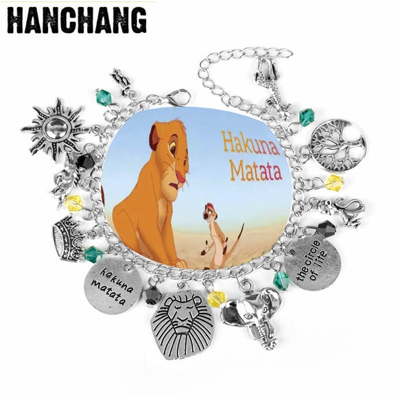 WRISTBAND Inspired Bracelet Hakuna Matata  Lion King Bracelet