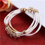 BANGLE New Multilayer Leather Charm Bracelets
