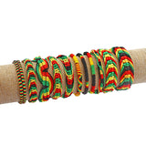 Wristband Rasta Friendship Bracelet Wristband Cotton