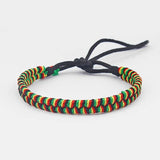 Wristband Rasta Friendship Bracelet Wristband Cotton