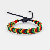 Wristband Rasta Friendship Bracelet Wristband Cotton