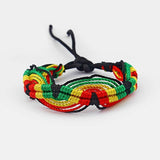 Wristband Rasta Friendship Bracelet Wristband Cotton