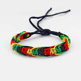 Wristband Rasta Friendship Bracelet Wristband Cotton