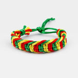 Wristband Rasta Friendship Bracelet Wristband Cotton