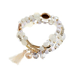 Wristband Bohemia Beads Natural Stone Charm Bracelets & Bangles