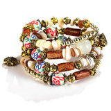 BANGLE Bohemian Beads Crystal Charms Bracelets