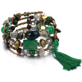 BANGLE Bohemian Beads Crystal Charms Bracelets