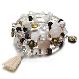 BANGLE Bohemian Beads Crystal Charms Bracelets