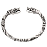 WRISTBAND Teen Wolf Head Bracelet Indian Jewelry Fashion Accessories Viking Bracelet