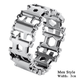 Wristband Creative 29in1 Stainless Steel Multifunction Bracelet