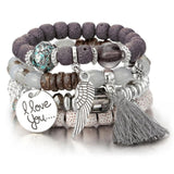 WRISTBAND Crystal Bead Bracelets