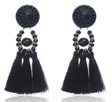 Earrings  Bohemian Long Statement Tassel Drop