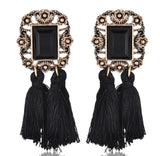 Earrings  Bohemian Long Statement Tassel Drop