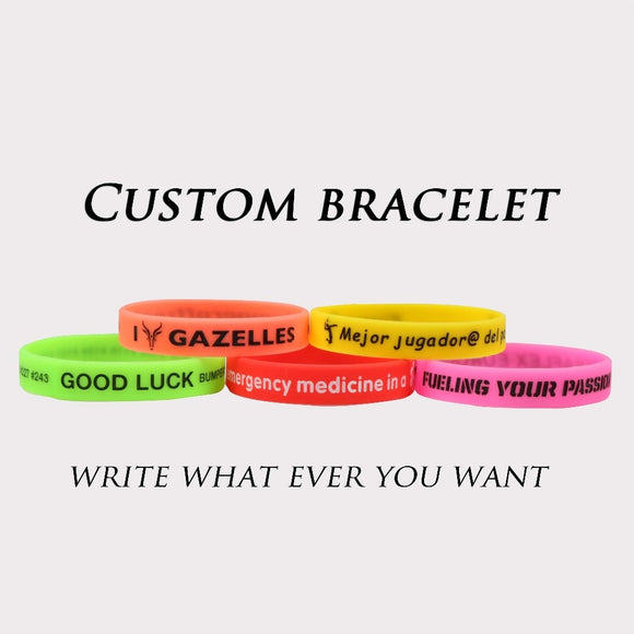 Wristband High Quality Custom Silicone Bracelet Popular Silicone