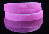 Wristband 8 Colors Luminous Rubber Sweat Band   Women Bangles Basketball Sports