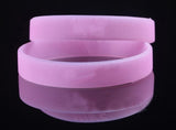 Wristband 8 Colors Luminous Rubber Sweat Band   Women Bangles Basketball Sports