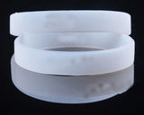 Wristband 8 Colors Luminous Rubber Sweat Band   Women Bangles Basketball Sports