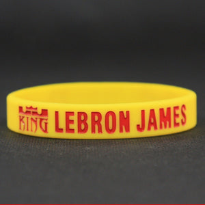 Wristband Men's Silicone Basketball Bracelets Lebron James Sport Energy Balance