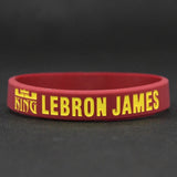 Wristband Men's Silicone Basketball Bracelets Lebron James Sport Energy Balance