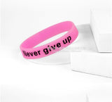 Wristband Glow In Dark Silicone Rubber Elasticity Sport