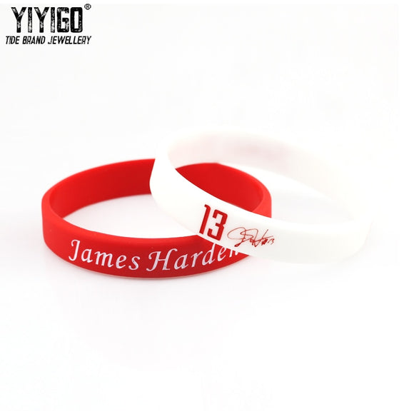 Wristband 1Piece James Harden Collector's Edition No.13 Signature Silicone Bracelets Lover