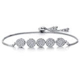 BANGLE Fashion Cubic Zirconia Tennis Bracelet
