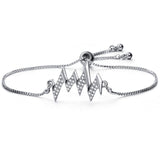 BANGLE Fashion Cubic Zirconia Tennis Bracelet