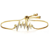 BANGLE Fashion Cubic Zirconia Tennis Bracelet