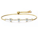BANGLE Fashion Cubic Zirconia Tennis Bracelet